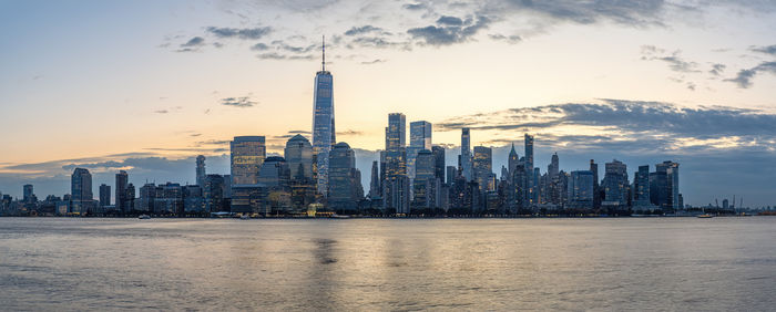 City at waterfront