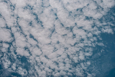 Full frame shot of cloudscape