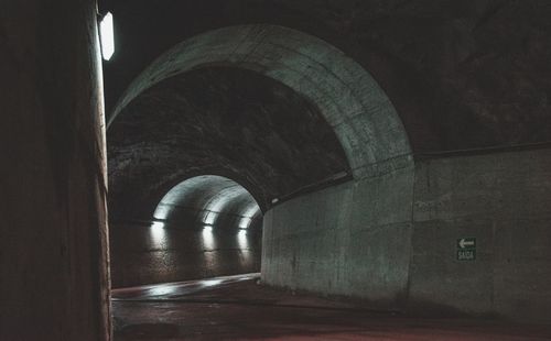 View of tunnel