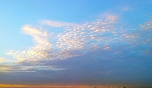 Low angle view of sky