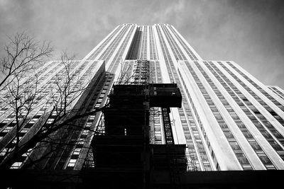 Low angle view of building against sky