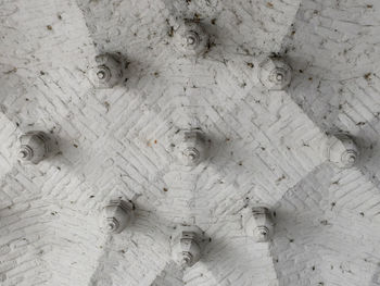 Full frame shot of patterned ceiling