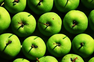 Full frame shot of apples