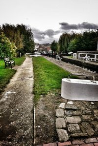 View of park against sky
