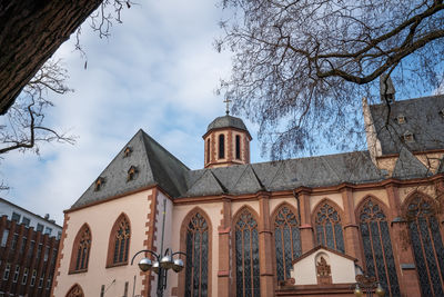 Low angle view of cathedral against sky