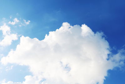 Low angle view of clouds in sky