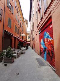 Street amidst buildings in city