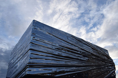 Low angle view of building against sky