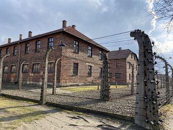 This photo i took when i was in concentration camp in cracow, poland.  