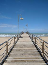 Jetty leading to sea