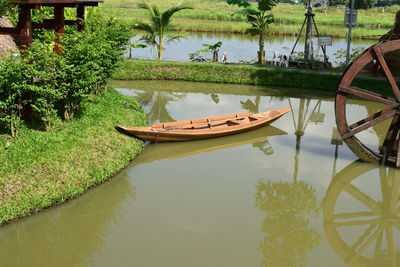 Scenic view of lake