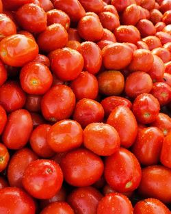 Full frame shot of tomatoes