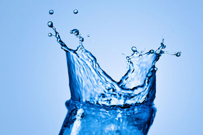 splashing