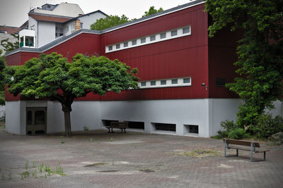 Exterior of building