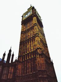 Low angle view of eiffel tower
