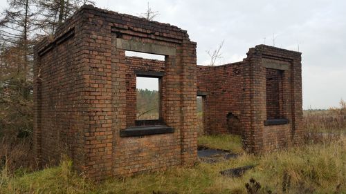 View of abandoned building