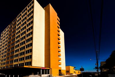 Low angle view of modern building