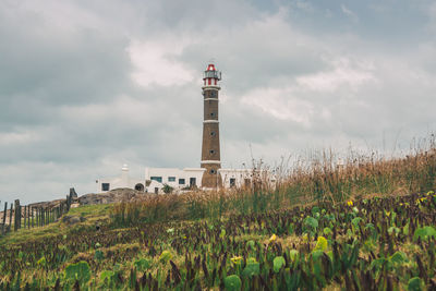 Lighthouse against sky