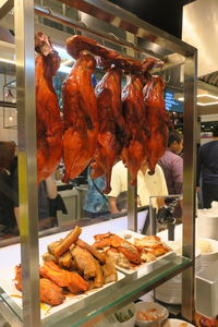 Close-up of food for sale in store