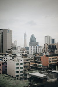 View of buildings in city