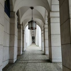 Corridor of building