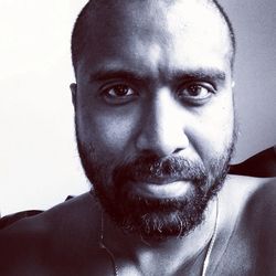 Portrait of young man