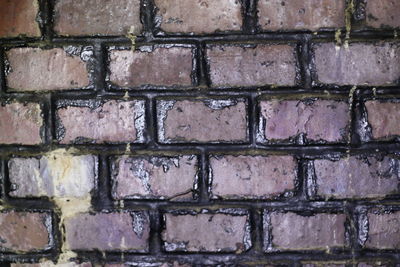 Full frame shot of brick wall