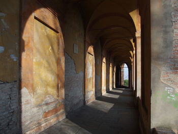 Interior of historic building