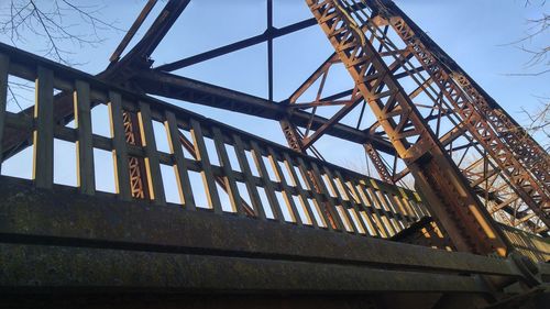 Low angle view of bridge