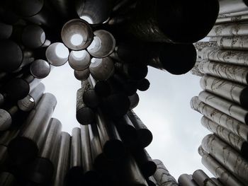 Low angle view of building against sky