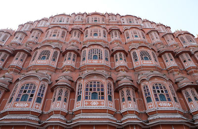 Low angle view of historical building against sky