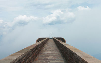 Low angle view of building against sky