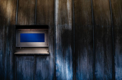 Low angle view of window