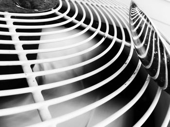 Full frame shot of spiral staircase