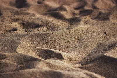 Full frame shot of sand