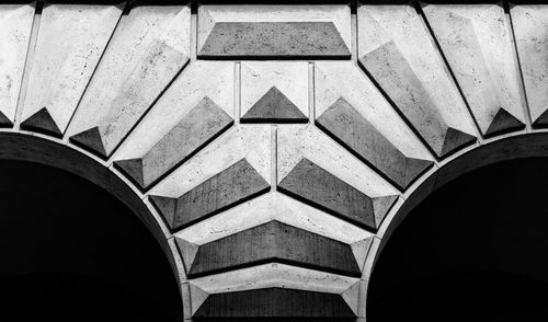 Architectural detail of historic building