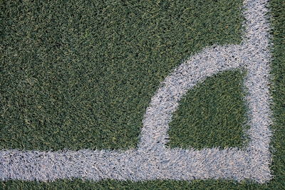 Full frame shot of soccer field