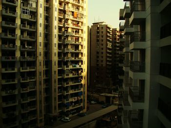 Buildings in city