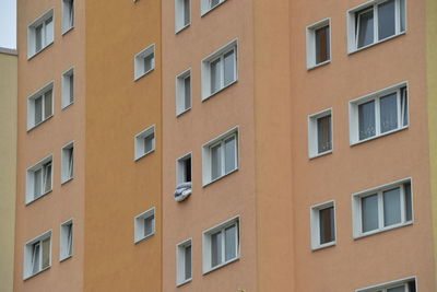 Low angle view of residential building