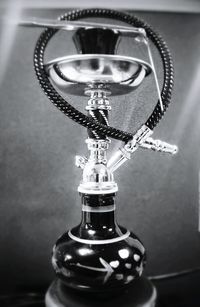 Close-up of electric lamp
