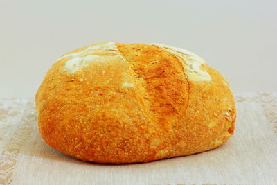 Close-up of bread on table