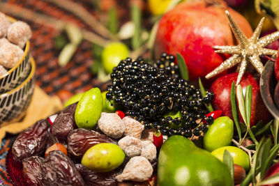 Close-up of strawberries