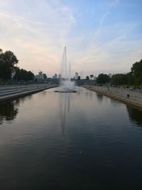 View of city at waterfront