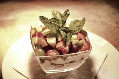 Close-up of fruits in bowl