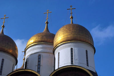 Low angle view of cathedral against sky