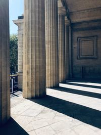 Corridor of historic building