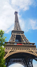 Low angle view of eifel tower