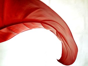 Close-up of red abstract background