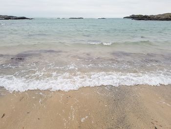 Scenic view of beach