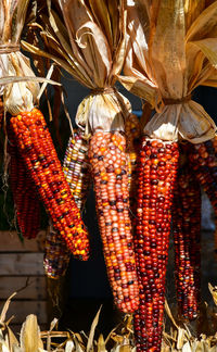 Close-up of vegetables for sale at market stall